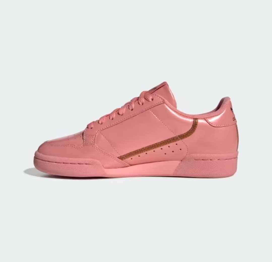 39/40 ADIDAS Originals Continental 80 Shoes Pink Дамски маратонки