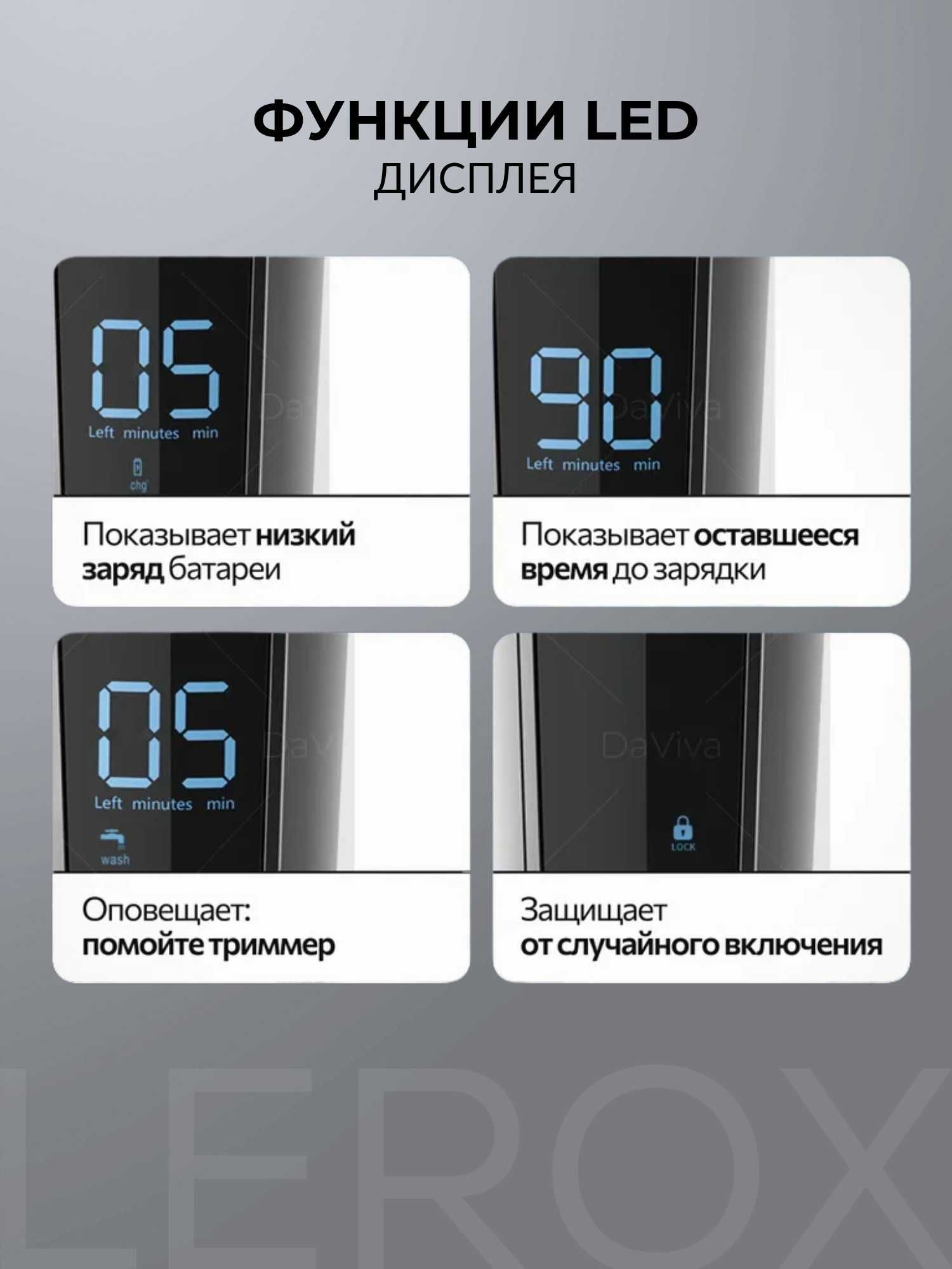 Триммер, бритва, набор для бороды, 16 предметов НОВЫЙ / Kaspi Red
