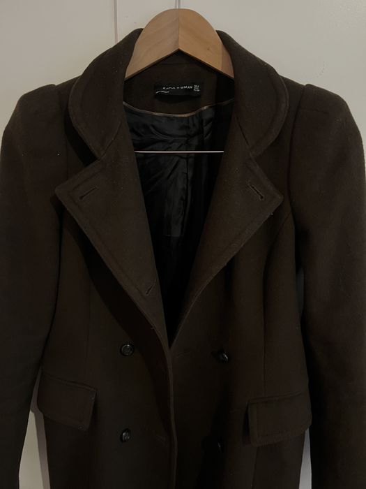 Палто Zara 100% вълна