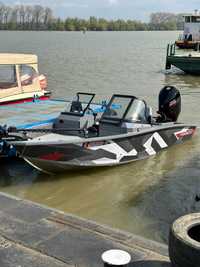 Barca aluminiu Vboats FishPro X7 / Mercury Pro Xs 175 CP