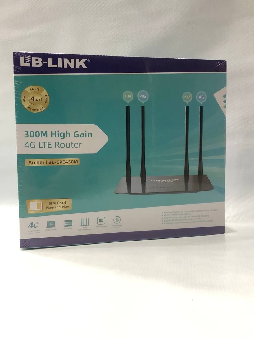 LB- LINK: 4G lite Router 
ЦП MT7628/580 МГц
DRAM/FLASH 64MB DDR2/8M SP