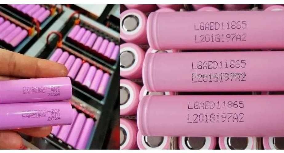 Acumulatori 18650 celule  filetante aspiratoare lampi solare lanterne