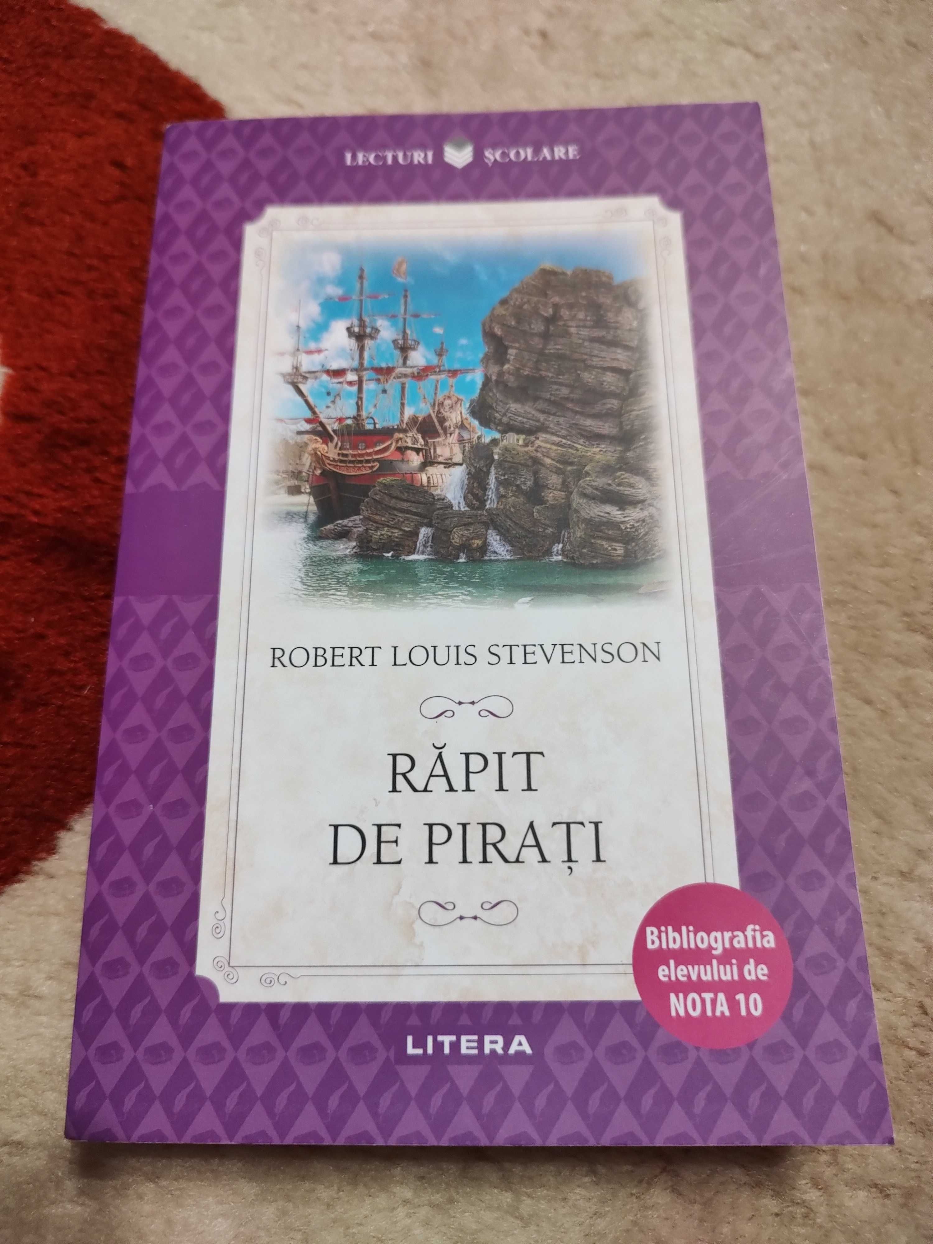 Carte Robert Louis Stevenson - Rapit de pirati