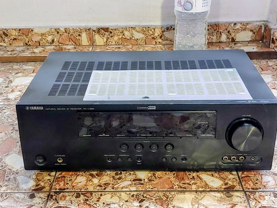 Amplificator DEFECT Yamaha RX-V365 5x 100w, Radio, HDMI, Optic, DSP