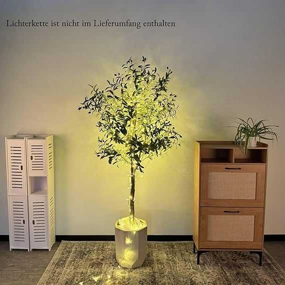 Măslin artificial 700 de frunze 180 cm verde