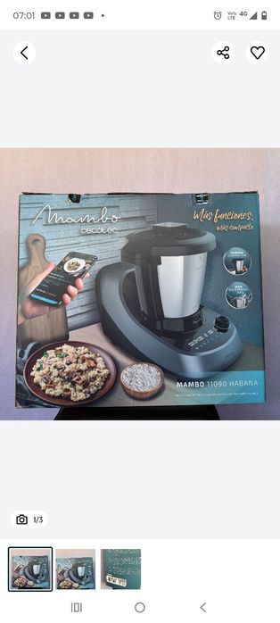Robot bucatarie gătit multicooker Mambo cecotec