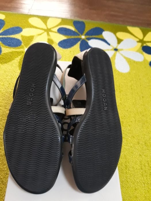 Sandale Hogan 35.5, Italy, originale, brand lux ,piele