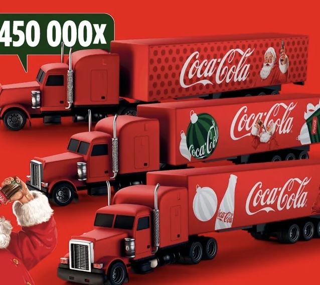 Камиончета Кола Кола или етикети със срички