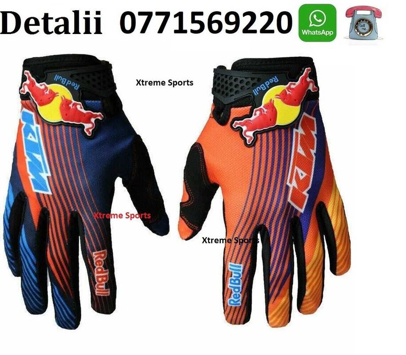 Manusi downhill  quad bicicleta  Husqvarna enduro moto atv Red Bull