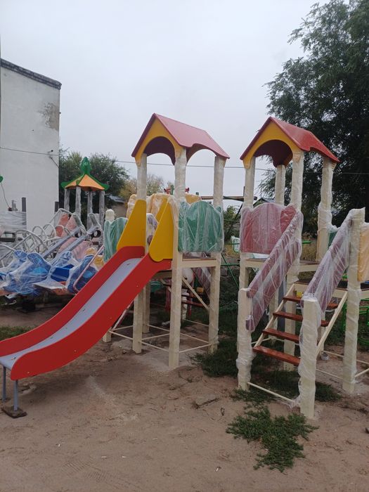Качеля Воркаут Карусель Беседка Уличный Тренажёр Детские Площадки