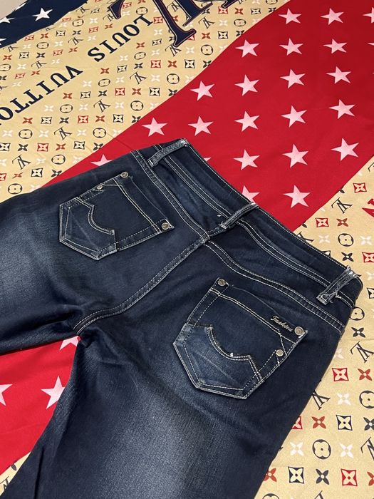 Blugi skinny bleumarin femei