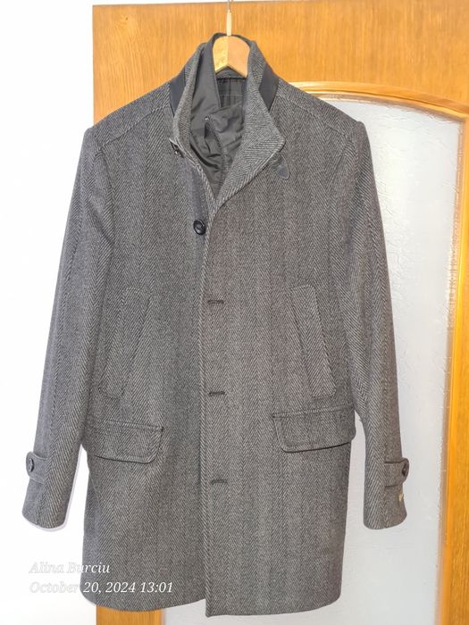 Palton lana cu cashmere