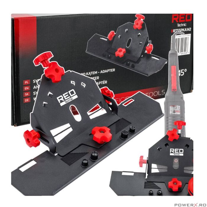 Adaptor polizor unghiular pentru taiere la unghi de 45°, disc 125mm,