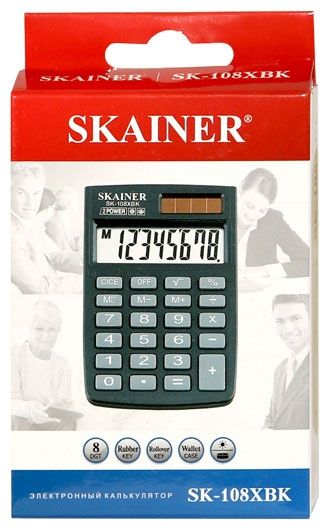 Калькулятор SKAINER SK-108XBK