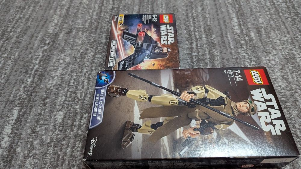 lego star wars  2 seturi noi sigilate ( marvel cmf lord of the ring