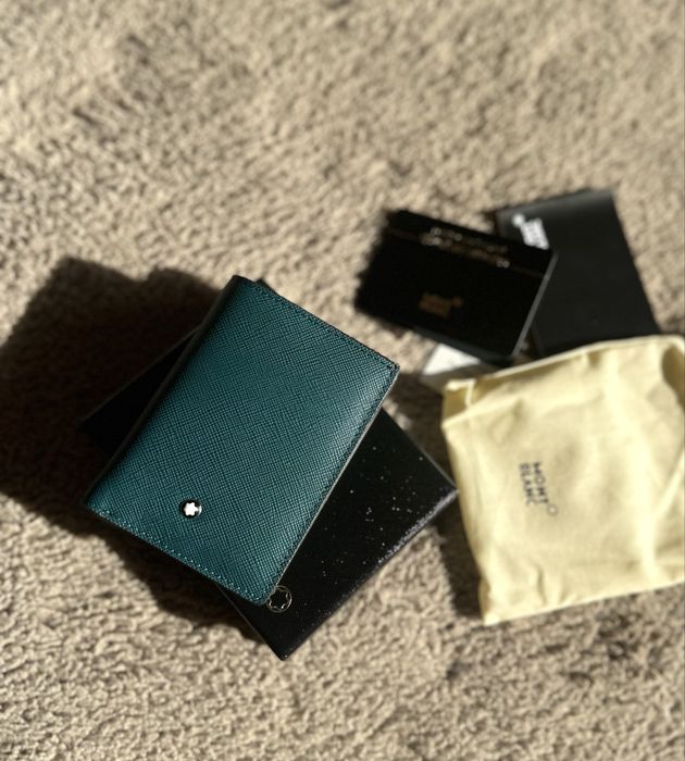 Кожен портфейл montblanc sartorial mini wallet 4CC