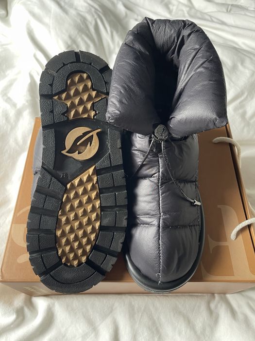 Ghete de iarna cu puf de gasca