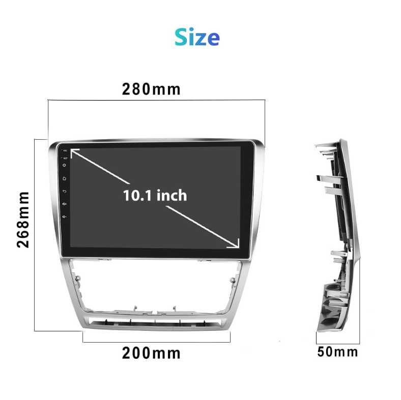 Navigatie Android Skoda Octavia 2007-2013, 2GB 9inch Carplay & Android