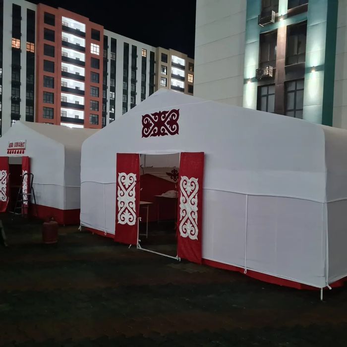 Палатка юрта 100адамдык