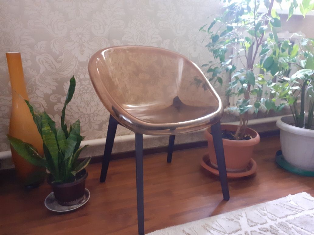 Кресло поликарбонат /каркас бу