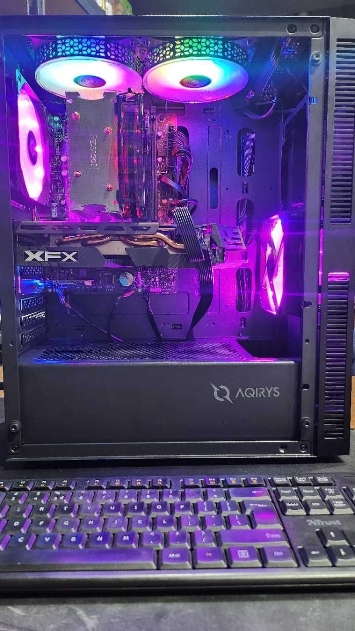 Sistem  gaming Custom,I9-9900k,32 GB RAM, XFX Radeon RX 590 Fatboy 8GB