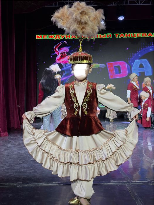 Казахский костюм для девочек