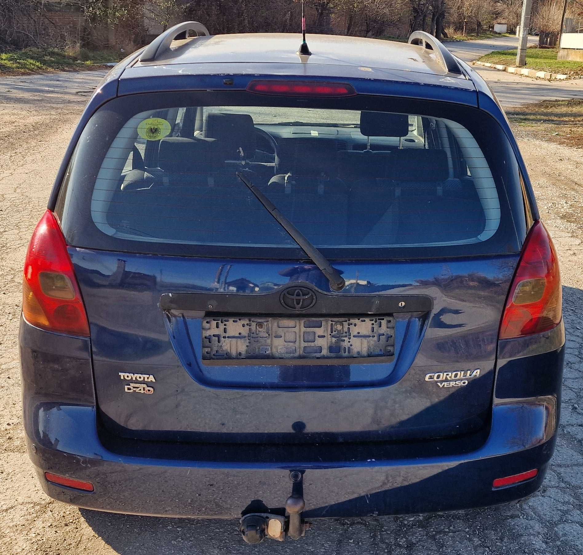 Toyota Corolla Verso 2.0 D4D на части Тойота Корола Версо 2.0 на части