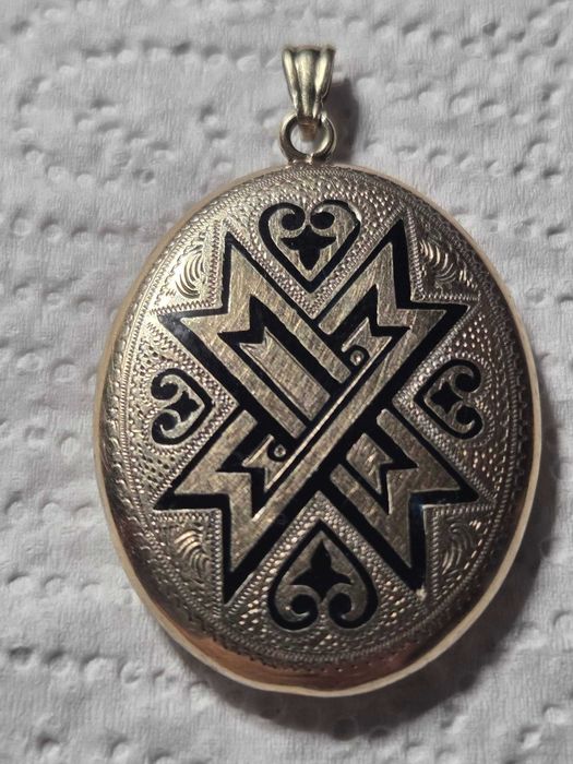 Superb pandativ vintage argint victorian