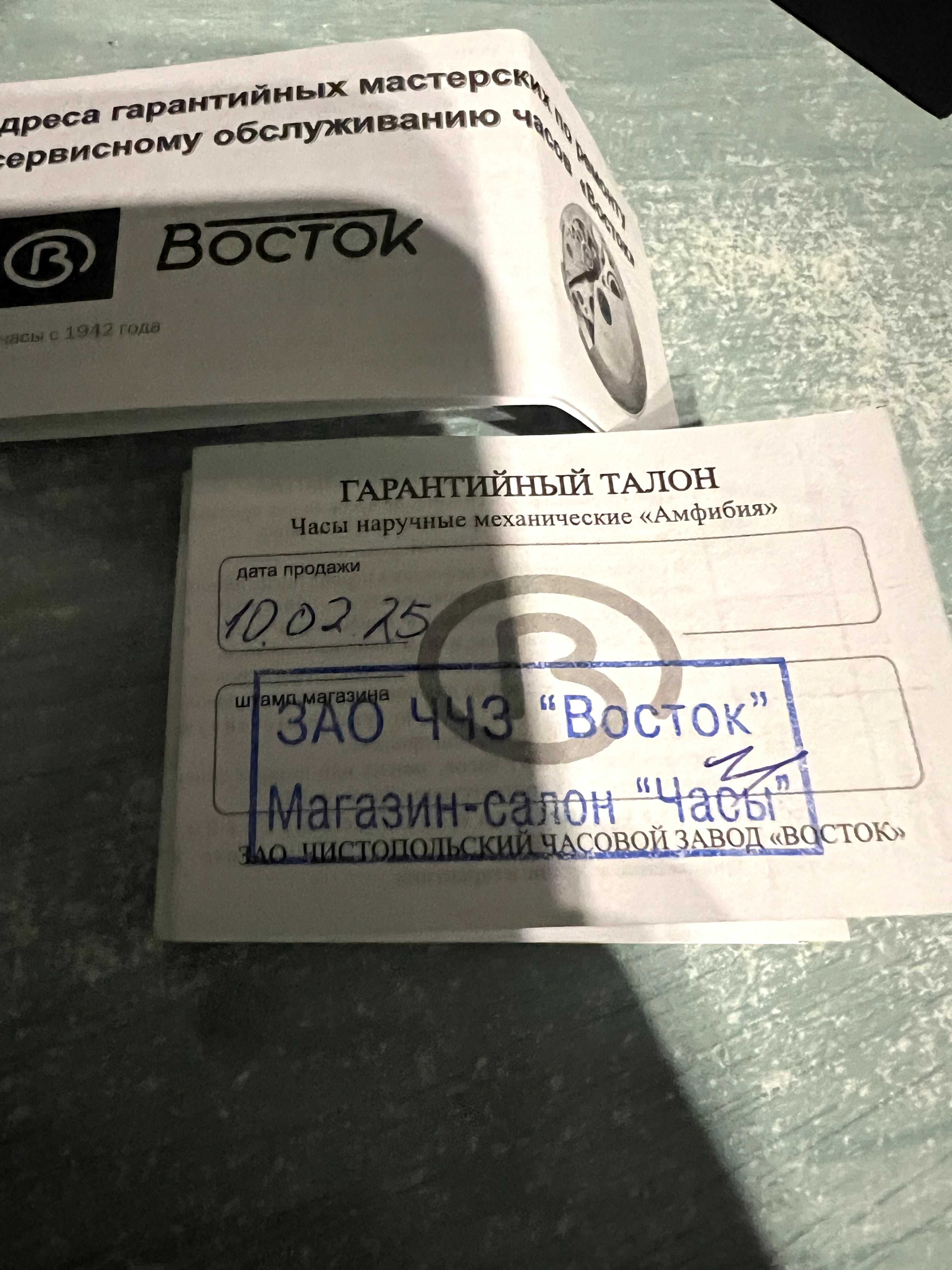Vostok Amphibian Baby Blue