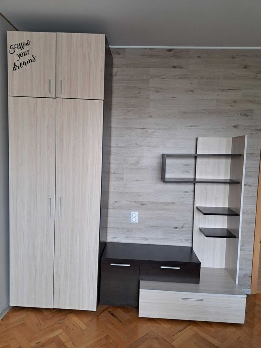 Секция и гардероб венге и астра