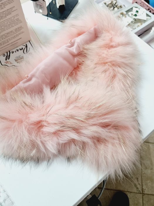 Яка от естествен косъм на ракун