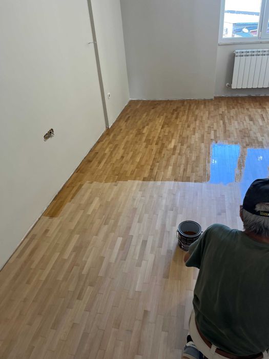 Циклене, редене, лакиране на паркет