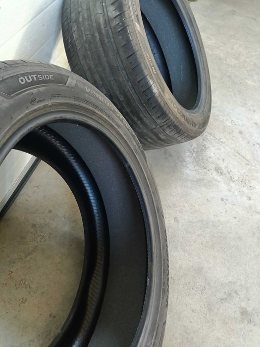 2 cauciucuri 285 45 21 hankook și 255/35/21