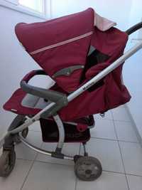 Детска количка 3 в 1 Hauck с кош и столче за кола