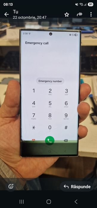 Vând ecran, display cu rama samsung s 23 ultra