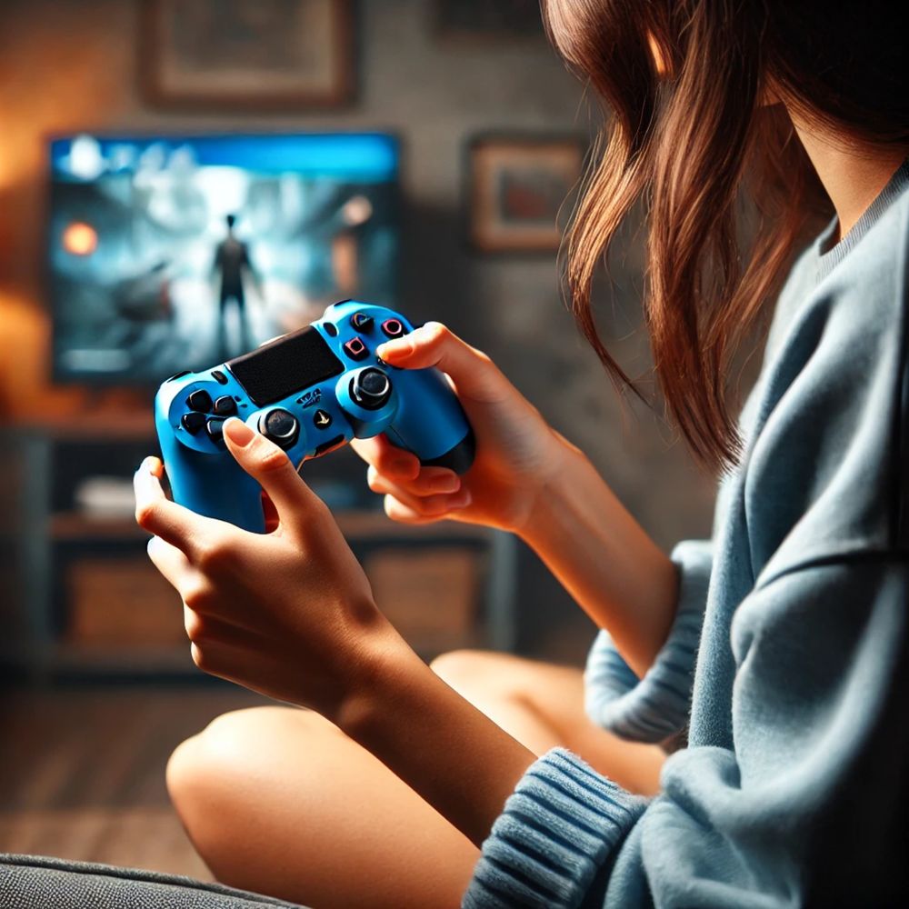 Игровой контроллер Sony Dualshock 4 v2 синий