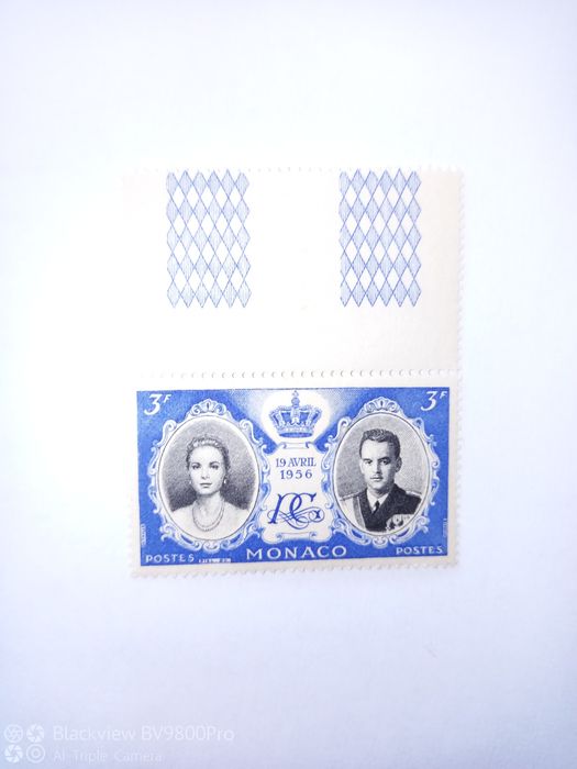 Timbre MONACO (NUNTA), 1956, impecabile, neștampilate.