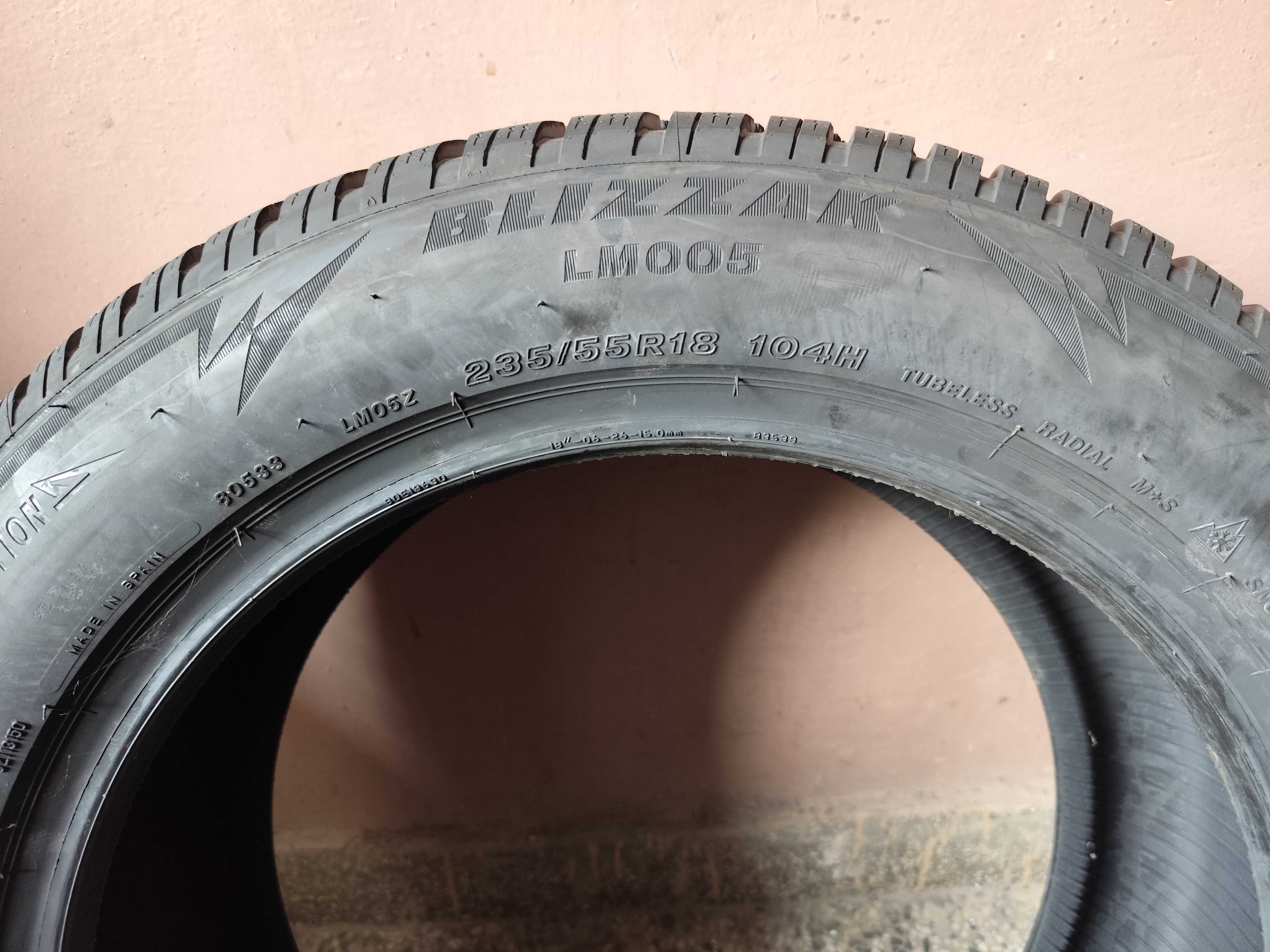 Bridgestone Blizzak LM005 - 4 броя нови зимни гуми висок клас