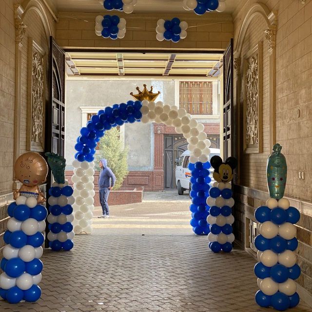 Афармление Aksiya+ Ваздушние шар Оформление шарами