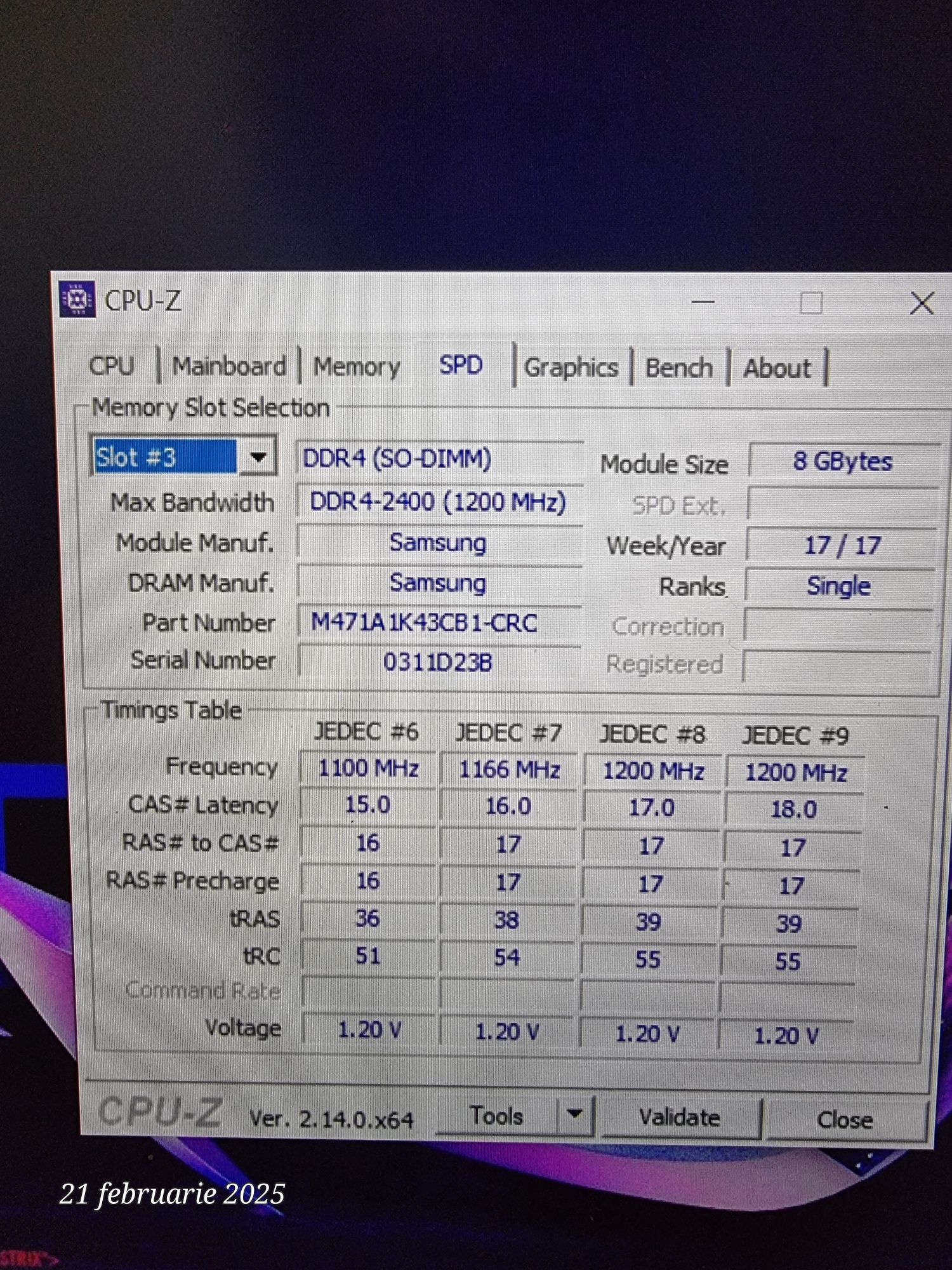 8x8 gb ddr4 rami