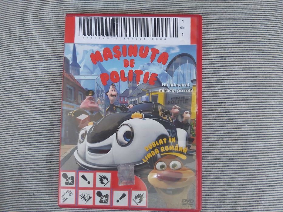 Desen animat pt copil - Masinuta de Politie