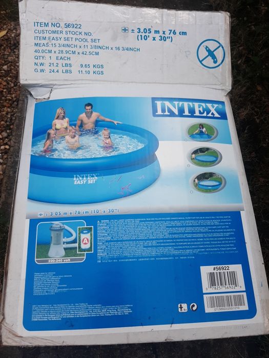 Piscina intex easy set