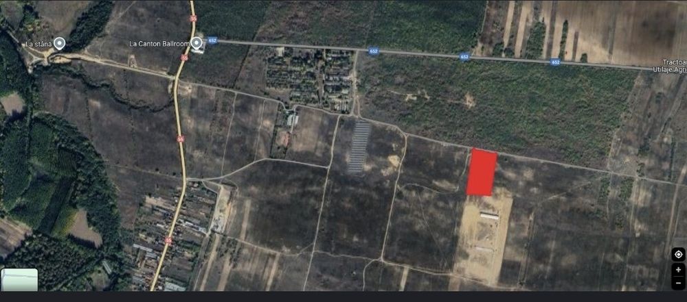 Vand teren intrare Ghindeni