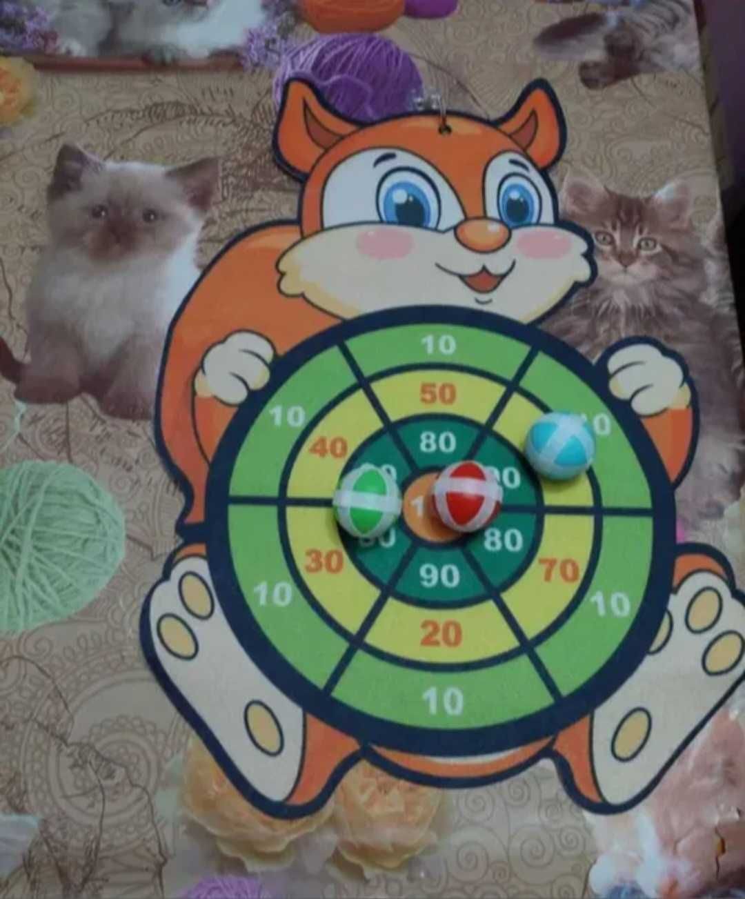 Joc aruncare la țintă Darts veveriță