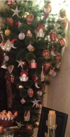 Новогодняя елка. Подвесная