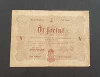 5 forint/gulden 1848