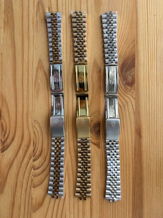 Bratara/curea pentru ceas Rolex Jubilee 20 mm, otel inoxidabil