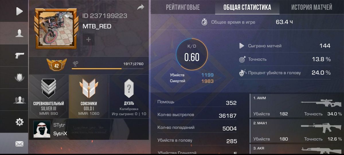 Продам акк в standoff 2