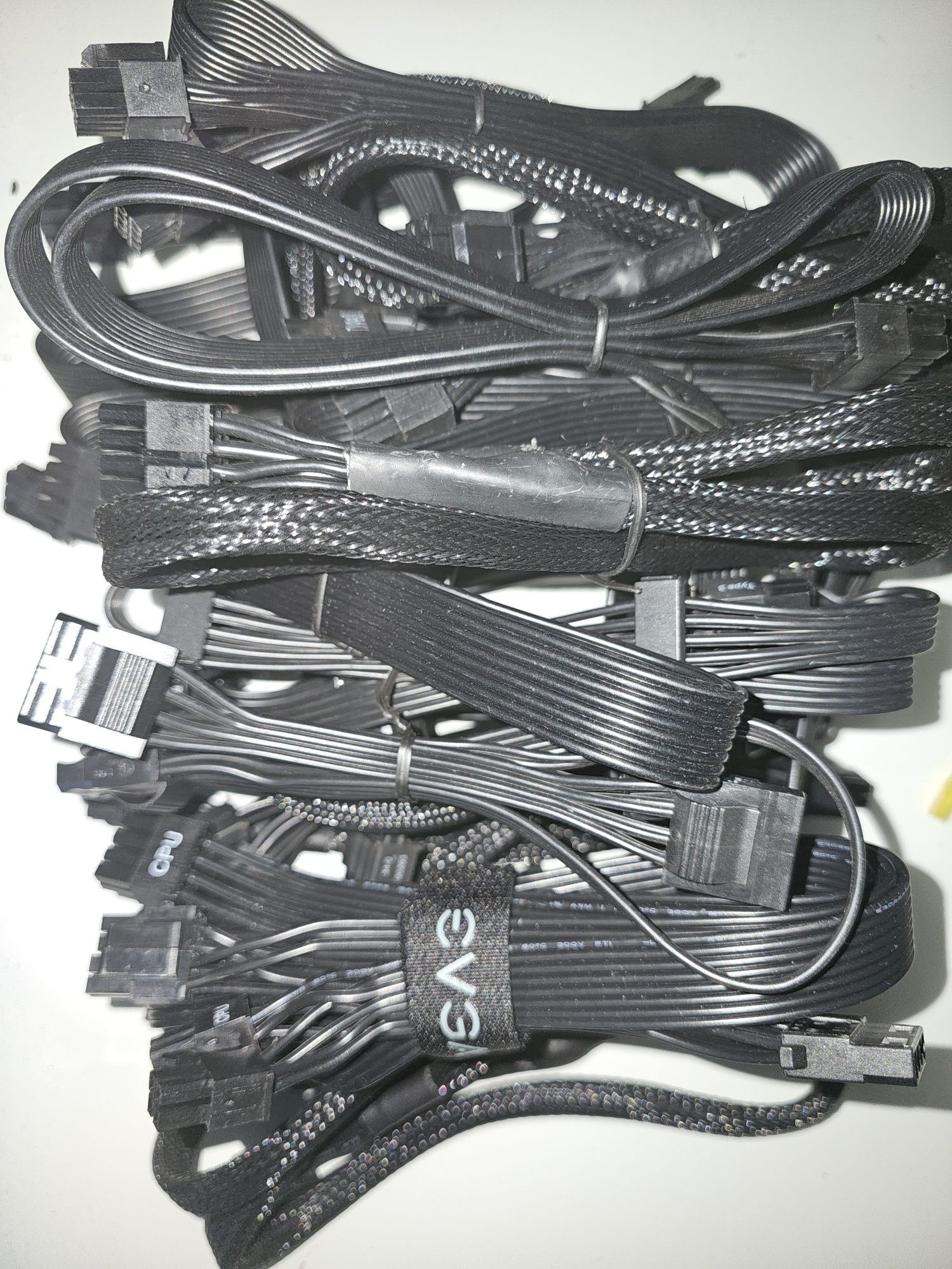Cablu pcie, cpu, sata, molex Corsair, Evga, seasonic cabluri originale