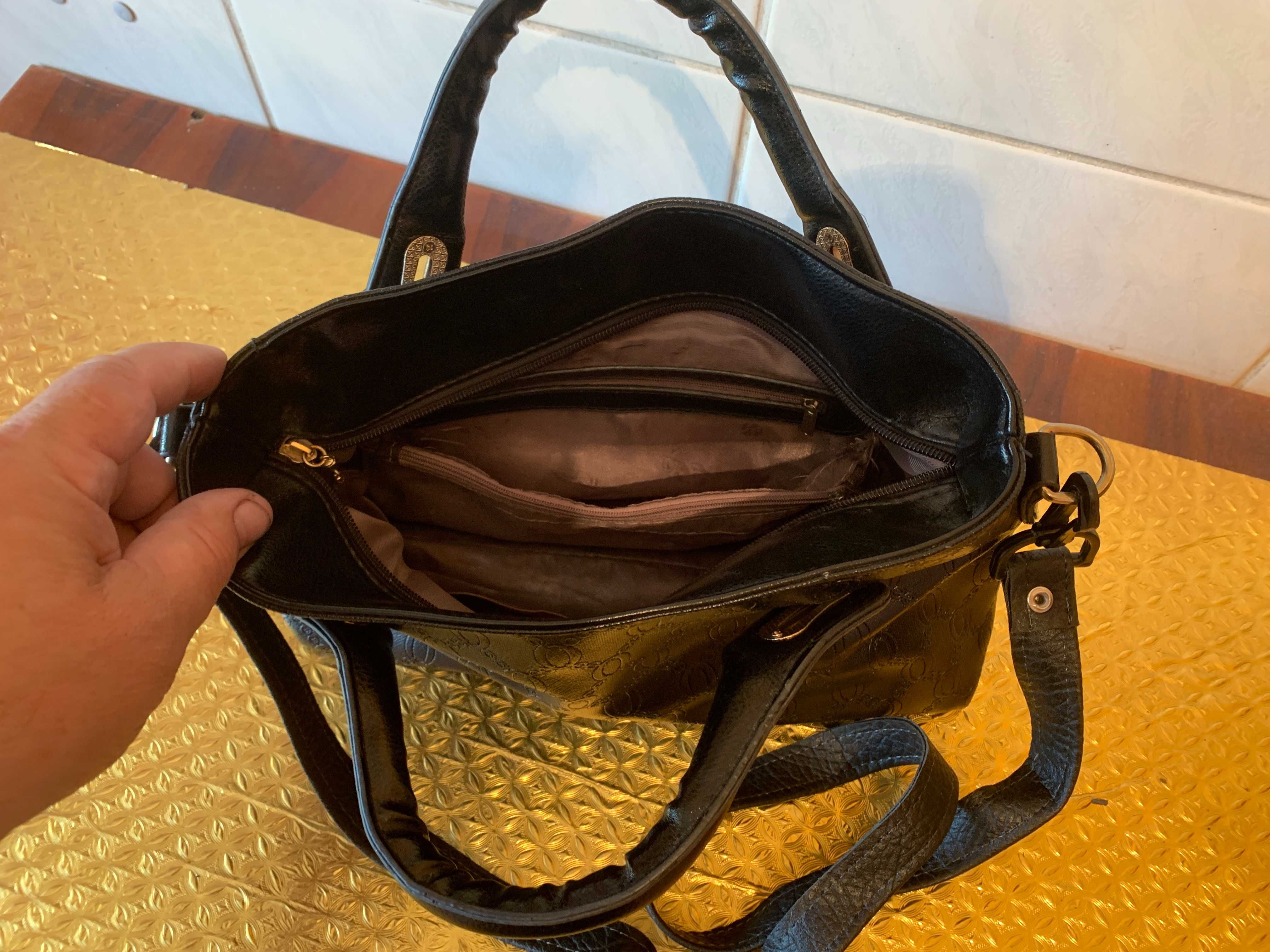 Продам сумочку дам. из натур. кожи черного цвета (сделано в Германии)